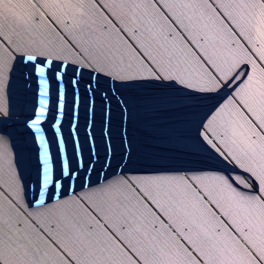Billabong backless Navy blue romper, size M